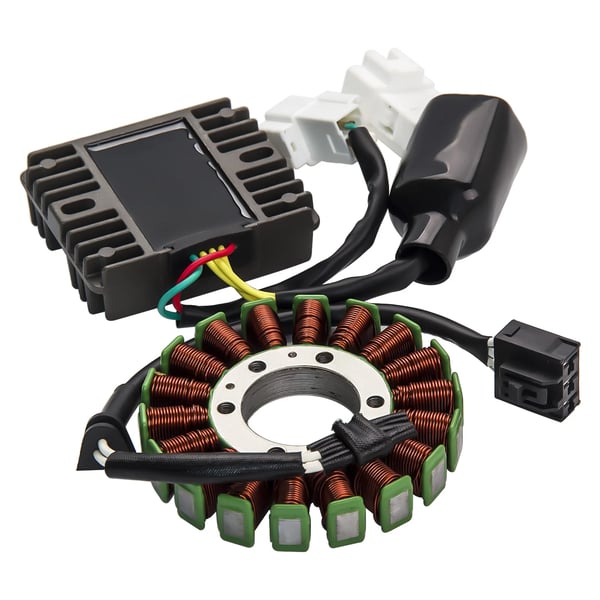 Elektrisk stator spole, Højkvalitets kobberviklinger, Passer til sportmotorcykel (04-07), Direkte erstatning, Plug-and-play installation