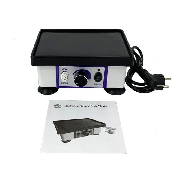 Tandvibrator, 220V spænding, 120W effekt, 4,4 LBS belastningskapacitet, 205 x 155 x 100 MM dimensioner, CE-certificeret
