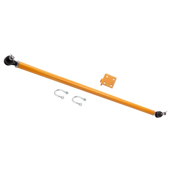 Justerbar Drag Link Kit, Kulstofstål, Maksimal længde 44,29 tommer, Minimal længde 42,99 tommer, Varevægt 6,26 kg, Kompatibel med Nissan Patrol GU Y61