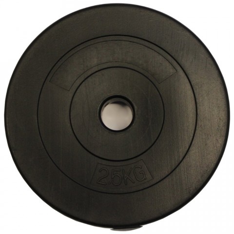 Fit'n Shape Vinyyli levypainot (2x2.5-15kg) 30mm - 10 kg Fit'n Shape Vinyyli levypainot (2x2.5-15kg) 30mm - 10 kg