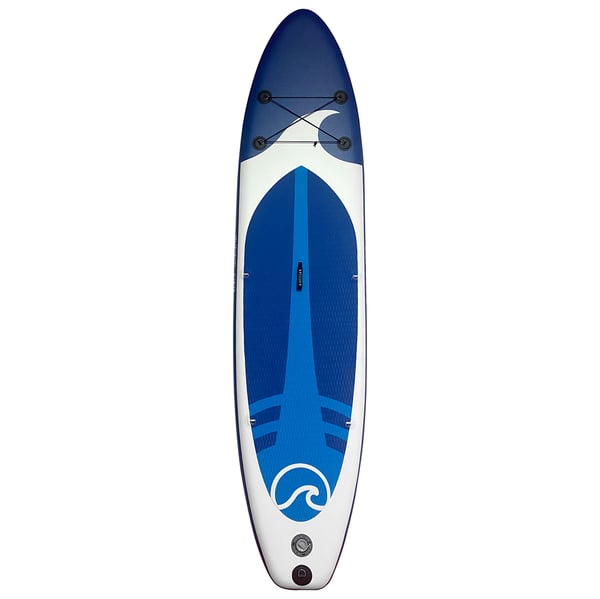 Deep Sea SUP Brett Sett XXL 330cm, Blå-hvid