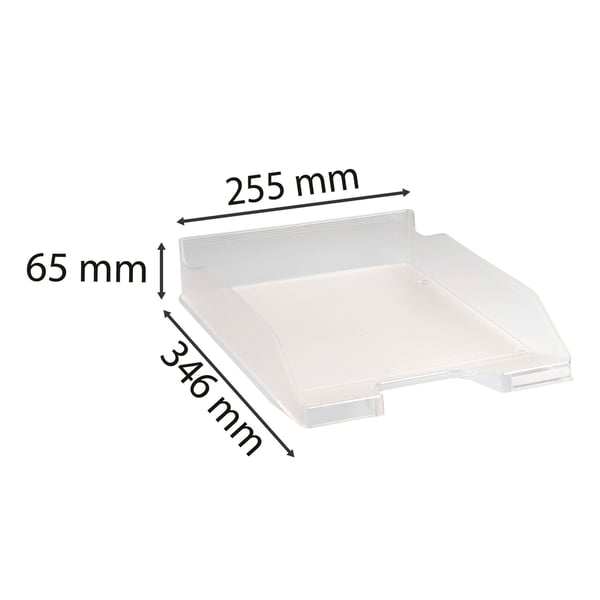 Exacompta 6x COMBO MIDI A4 Brevbakke i plast - Krystal 11323D