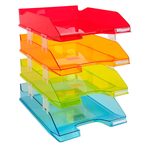 Exacompta COMBO MIDI A4 Brevbakke saet - assorterede farver 113299SETD