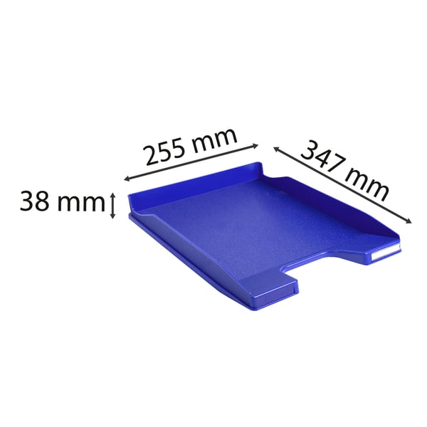 Exacompta 10x MINI-COMBO kort A4 brevbakke - blå nat 114104D