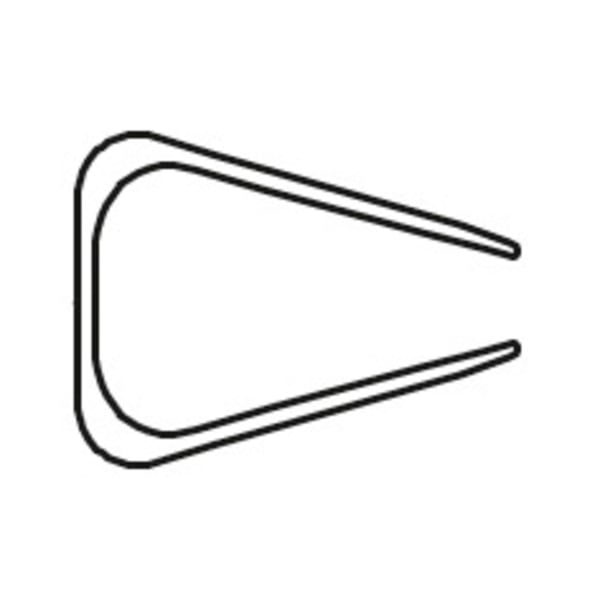 Exacompta Serodo A4-dokumentfoliebind (12 mm tykt) - Krystal 129780E