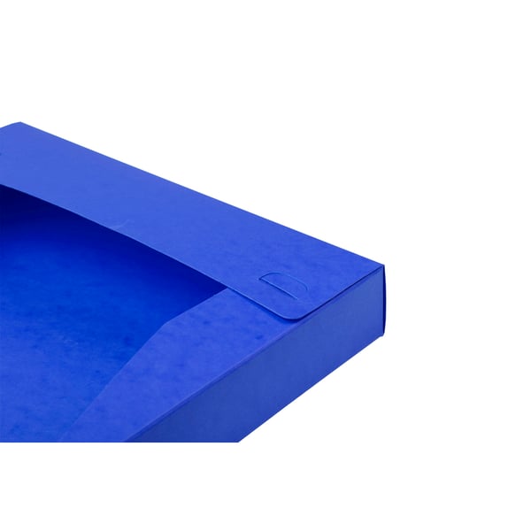 Exacompta 10x Cartobox arkiveringsboks, 600gsm, 40mm rygrad, A4 - Blå 14005H