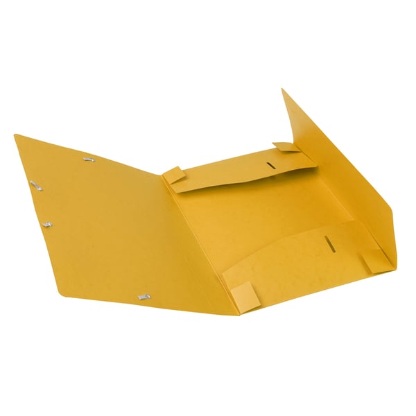 Exacompta 10x Cartobox arkiveringsboks, 600gsm, 40mm rygrad, A4 - Gul 14006H