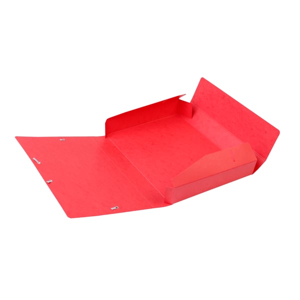 Exacompta 10x Cartobox arkiveringsboks, 600gsm, 40mm rygrad, A4 - Rød 14009H