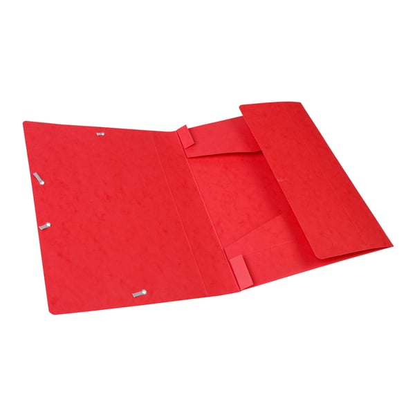 Exacompta 10x Cartobox arkiveringsboks, 600gsm, 40mm rygrad, A4 - Rød 14009H