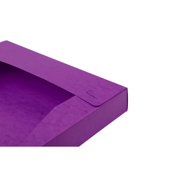 Exacompta 10x Cartobox arkiveringsboks, 600gsm, 40mm rygrad, A4 - Lilla 14015H