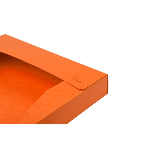 Exacompta 10x Cartobox arkiveringsboks, 600gsm, 40mm rygrad, A4 - orange 14017H