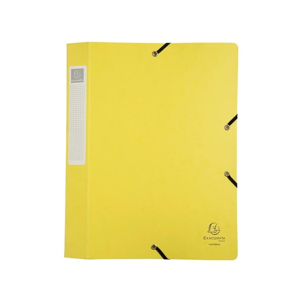 Exacompta 10x Aquarel Box File Cartobox A4 40mm Board - assorterede farver 14460E