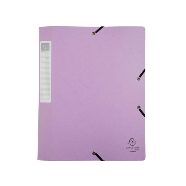 Exacompta 10x Aquarel Box File Cartobox A4 40mm Board - assorterede farver 14460E