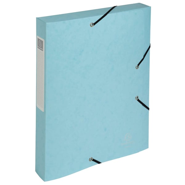 Exacompta 10x Aquarel Box File Cartobox A4 40mm Board - assorterede farver 14460E