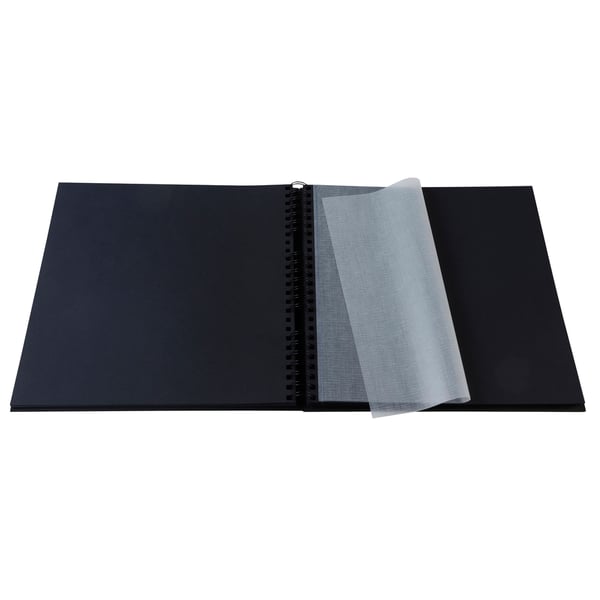 Exacompta Milano Wirebound Album 60P 32x32cm - Blå 15115E