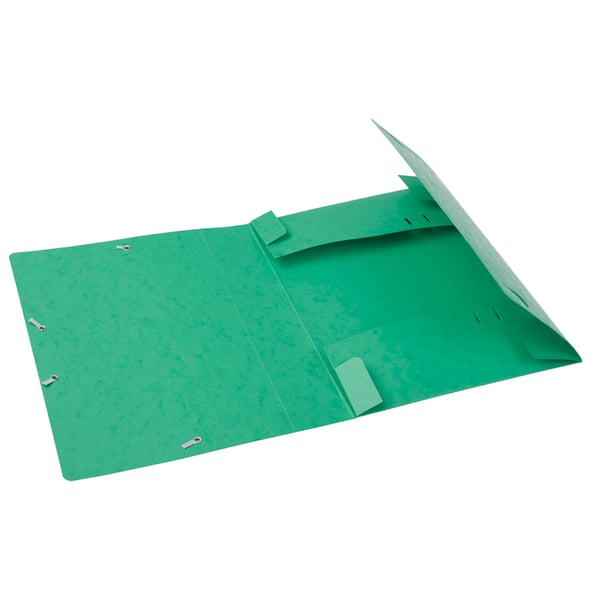 Exacompta 10x Elastisk arkiveringsboks Cartobox 60mm ryg A4 - Grøn 16003H