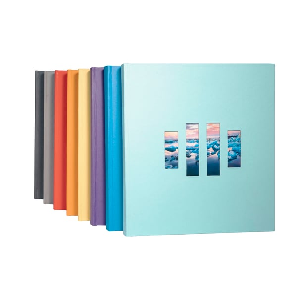 Exacompta Milano Album 60P 29x32cm - Blå 16071E