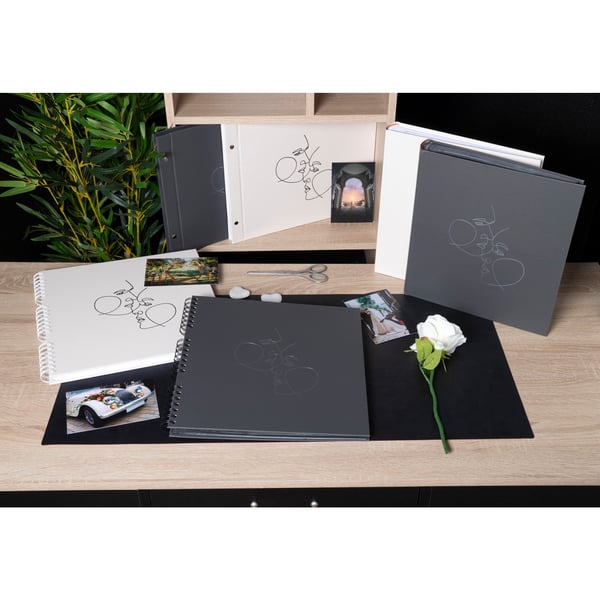 Exacompta 60 sorte sider Art Fotoalbum - Sort 16078E