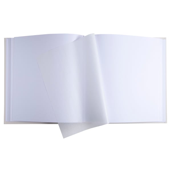Exacompta 60 sider hvid fotoalbum bog Art - elfenben 16079E