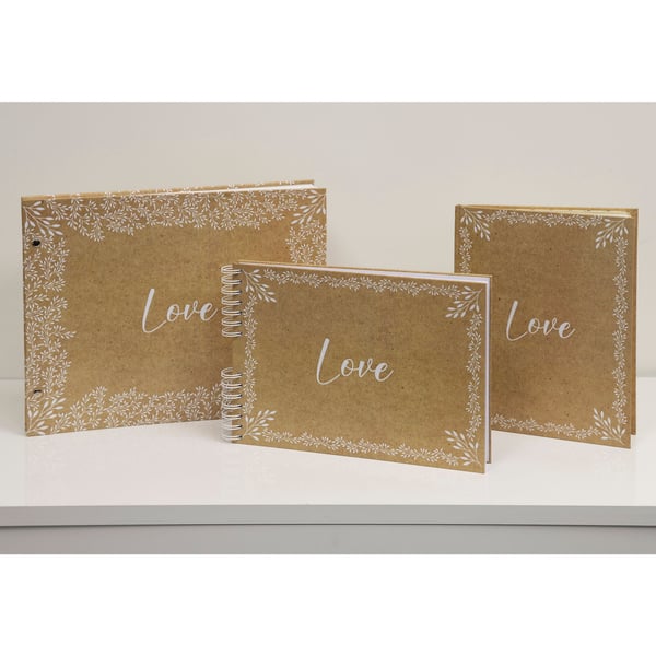 Exacompta Kraft spiral fotoalbum, 50 sider (32x22cm) - Visuel 16234E