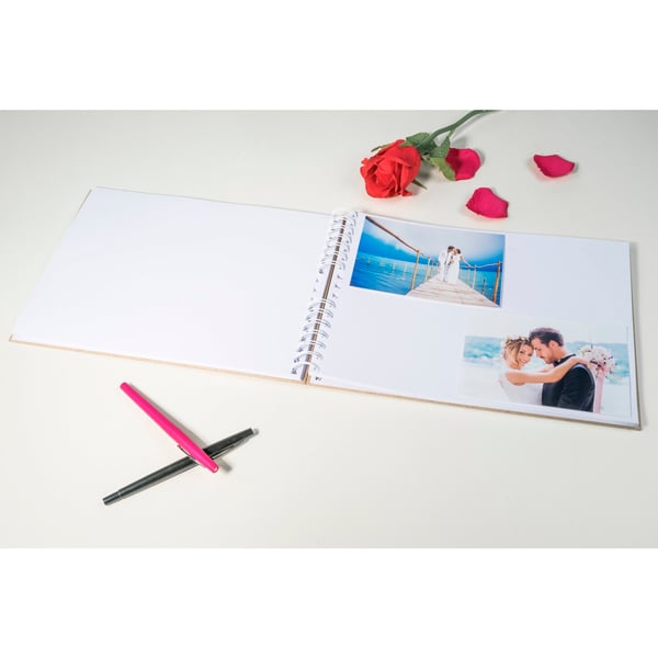 Exacompta Kraft spiral fotoalbum, 50 sider (32x22cm) - Visuel 16234E