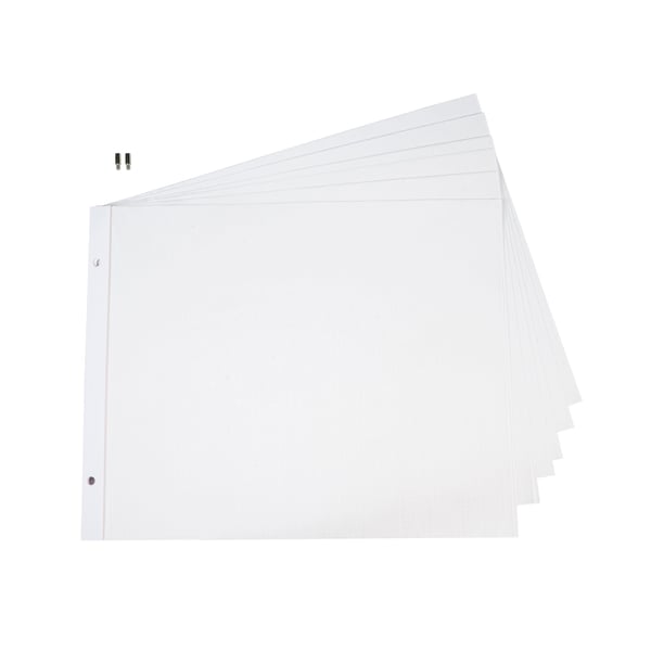 Exacompta 3x Refills til fotoalbum - hvid 16812E
