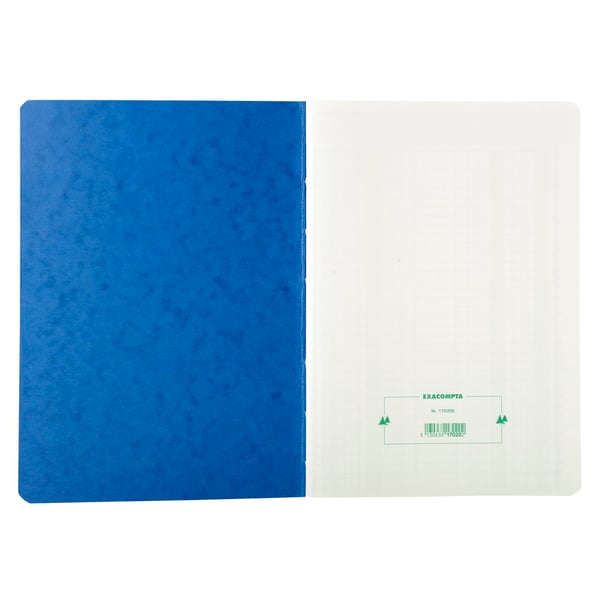 Exacompta Haefte 2 spalter på 1 side 34 linjer 80 sider 29,7x21cm - assorterede farver 17020E