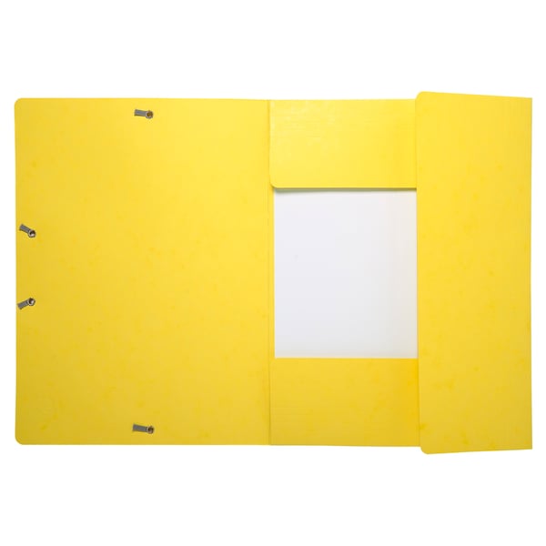 Exacompta 50x 3-flap elastisk mappe Maxi Capacity premium pressboard 425gsm - A4 - assorterede farver 17100H