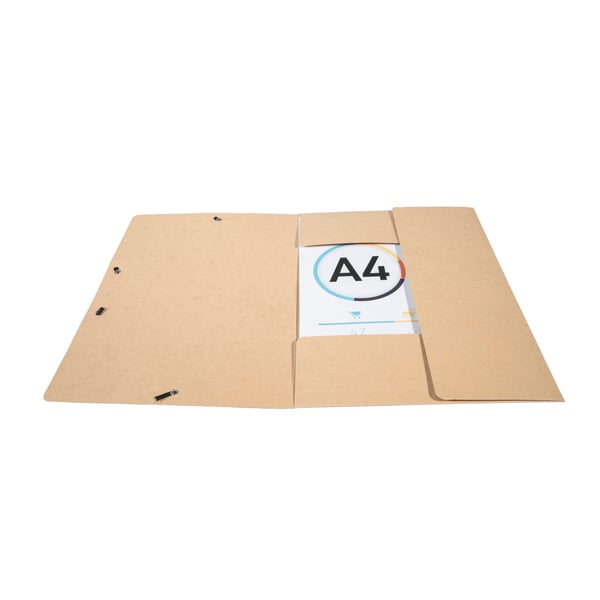Exacompta 25x 3-flap elastisk mappe Maxi Capacity premium pressboard 425gsm - A4 - elfenben 17104H