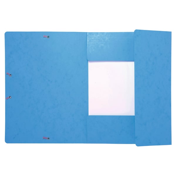 Exacompta 25x 3-flap elastisk mappe Maxi Capacity premium pressboard 425gsm - A4 - turkis 17112H