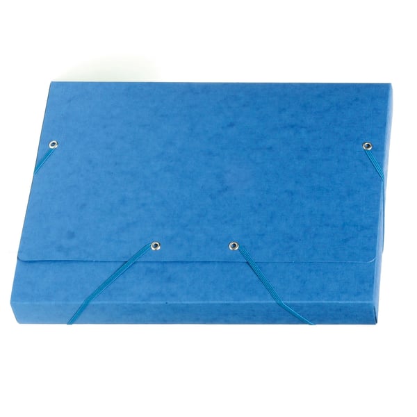 Exacompta 25x 3-flap elastisk mappe Maxi Capacity premium pressboard 425gsm - A4 - turkis 17112H