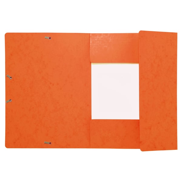 Exacompta 25x 3-flap elastisk mappe Maxi Capacity premium pressboard 425gsm - A4 - orange 17117H