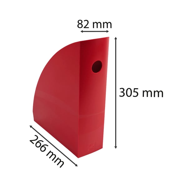 Exacompta 6x MAG-CUBE Plastic Magazine File - kardinal 18218D