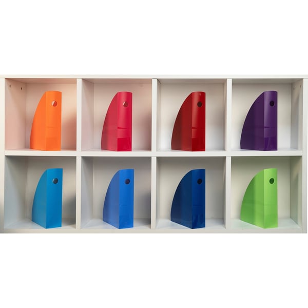 Exacompta 6x MAG-CUBE Plastic Magazine File - kardinal 18218D