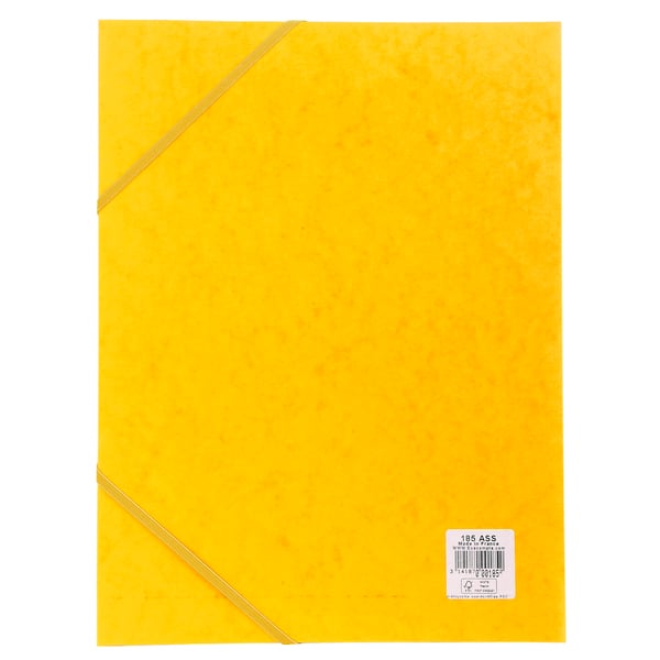 Exacompta 25x Mappe med elastik Cartobox 25mm ryg A4 - Gul 18506H
