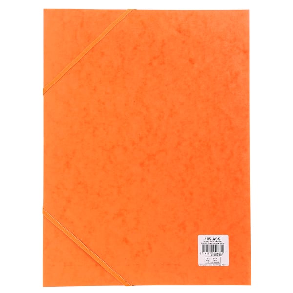 Exacompta 25x Mappe med elastik Cartobox 25mm ryg A4 - orange 18517H