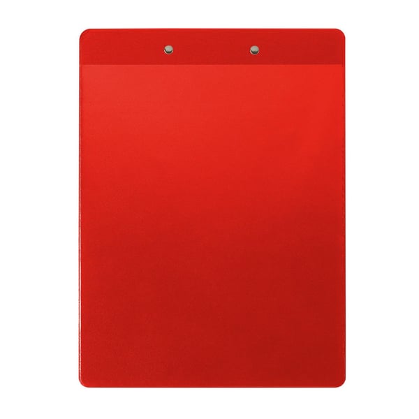 Exacompta 10x Clipboard med lomme, A4 - Rød 19295E