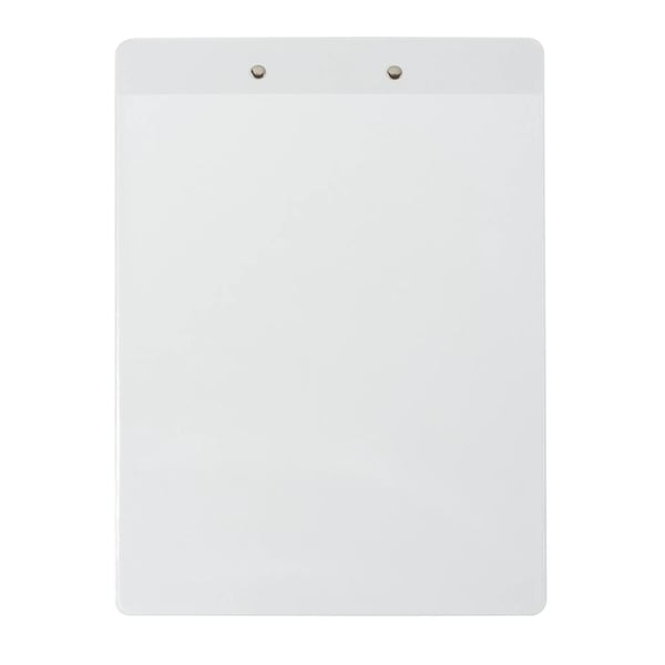 Exacompta 10x Clipboard med lomme, A4 - hvid 19296E