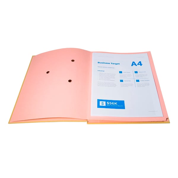 Exacompta 5x Forever Recycled Signature Book - brun Kraft 22209E