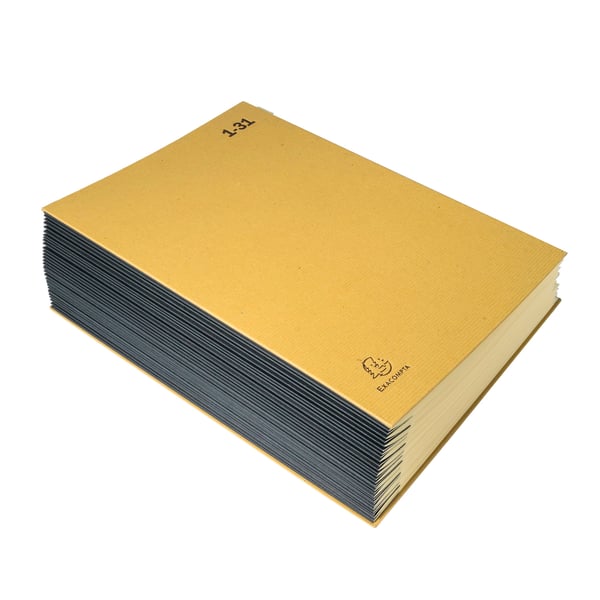 Exacompta Multipartmappe med 31 sektioner med print 1-31 Forever Kraft - A4 - brun Kraft 22219E