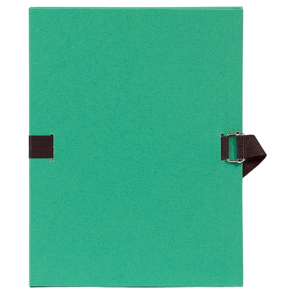 Exacompta 10x Folder med udvidelig ryg med flap på det farvede papir i bunden - A4 - assorterede farver 223200E