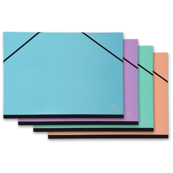 Exacompta 10x Aquarel Art Folder, 32x45cm, assorteret - assorterede farver 25680E