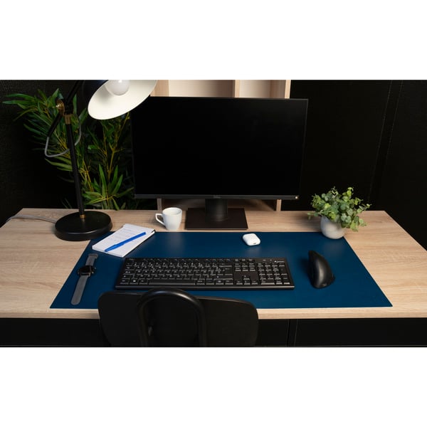 Exacompta PU skrivebordsmåtte 43x90cm - 29162E