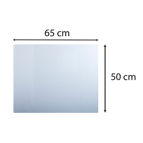 Exacompta PVC skrivebordsmåtte 50X65cm - farveløs 29630E