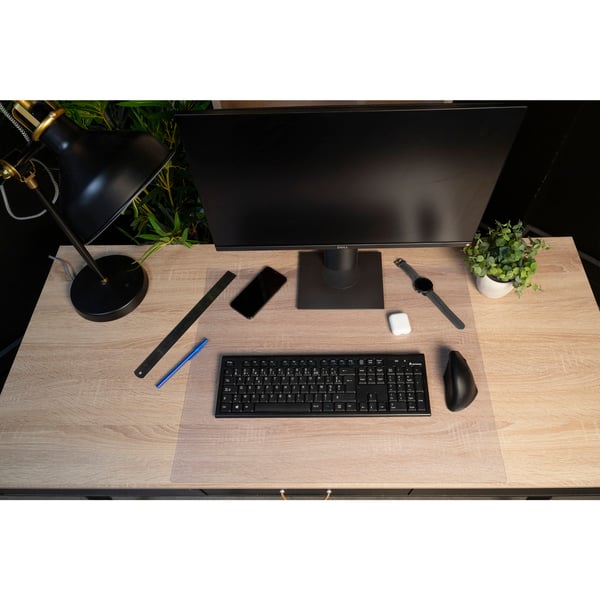 Exacompta PVC skrivebordsmåtte 50X65cm - farveløs 29630E