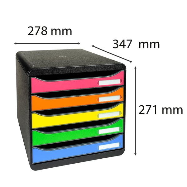 Exacompta BIG-BOX PLUS Aquarel - 309798D