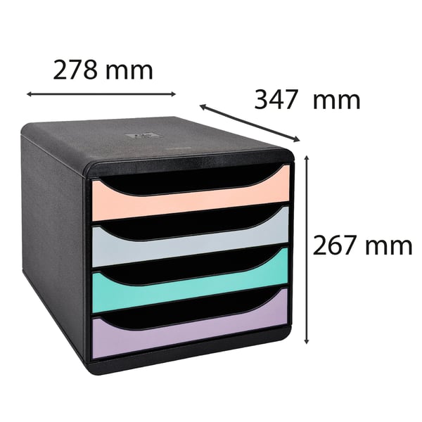 Exacompta Big-Box Maïa - assorterede farver 3104296D