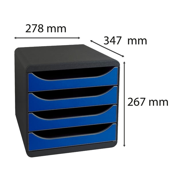 Exacompta Big-Box Maïa - kongeblå 310703D