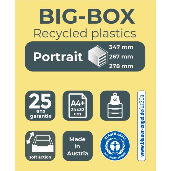 Exacompta Big-Box Maïa - kardinal 310718D