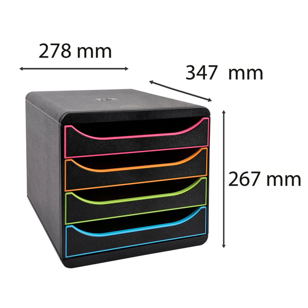 Exacompta BIG-BOX Black Office - 310914D